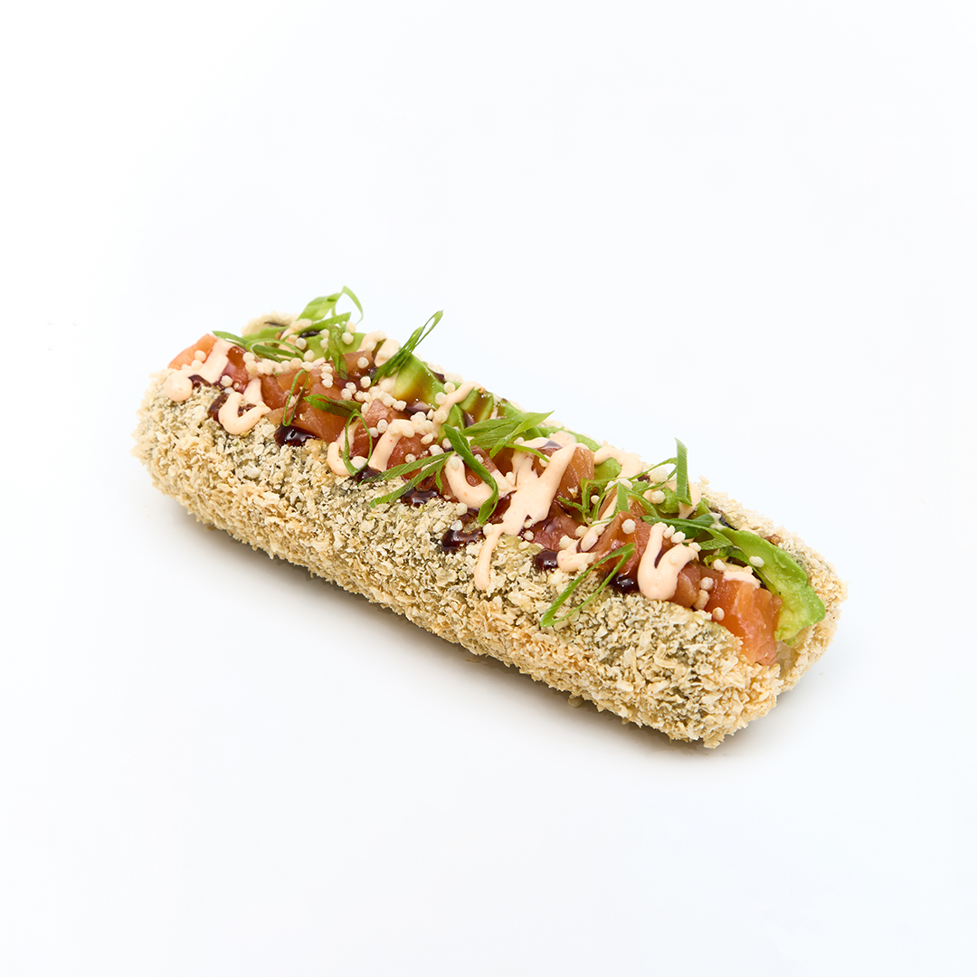 Рол-дог з лососем та авокадо