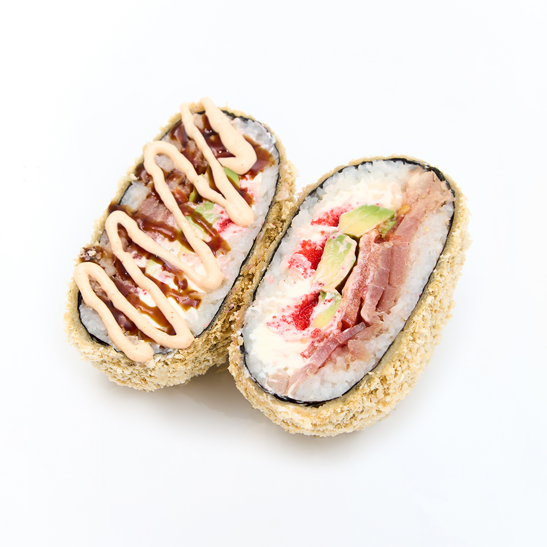 Суші-бургер з тунцем