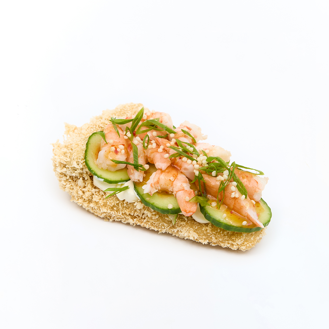 Суші-піца з креветкою