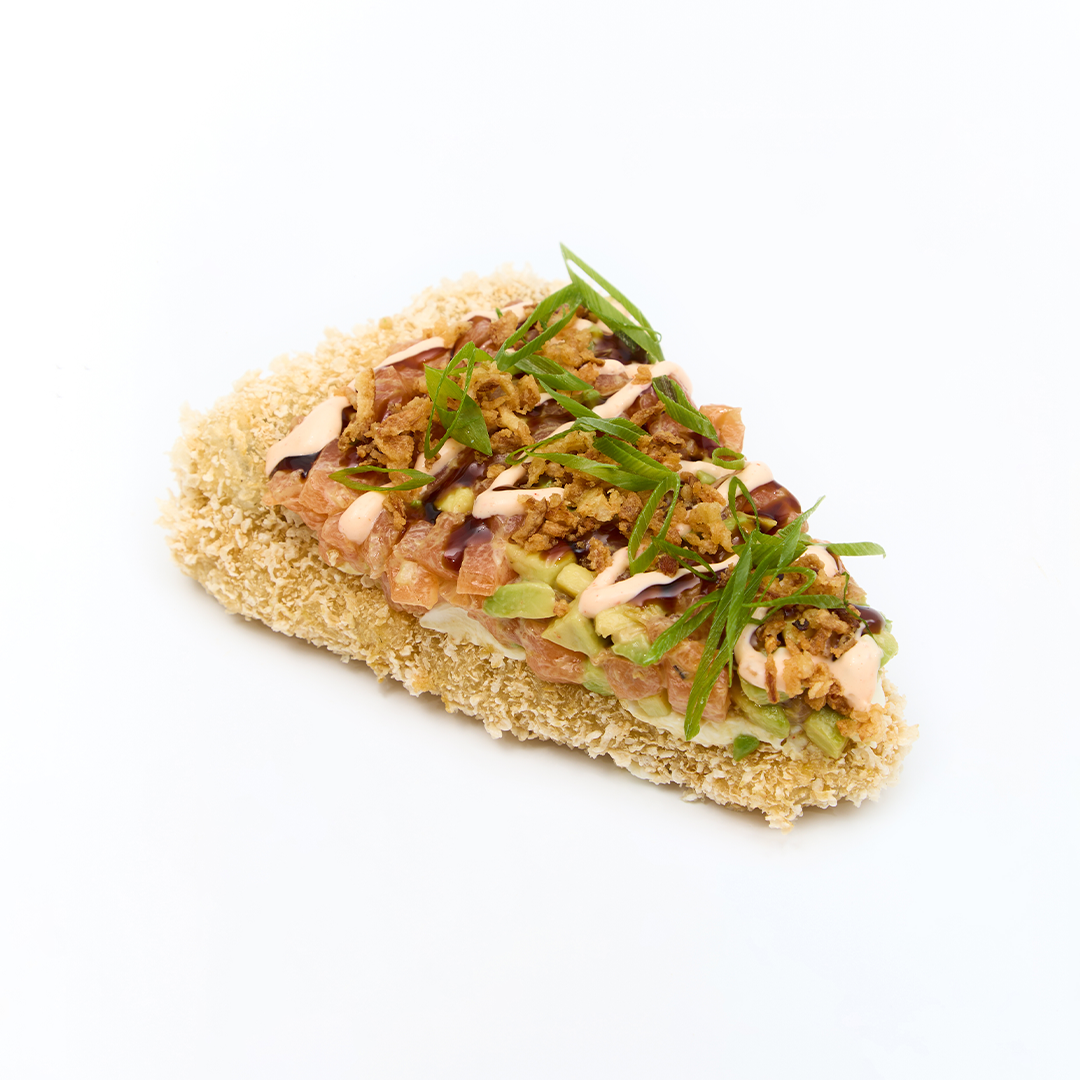 Суші-піца з лососем