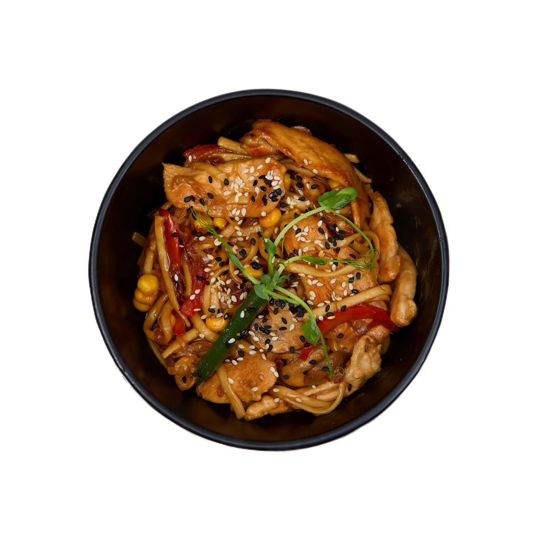 Удон з куркою