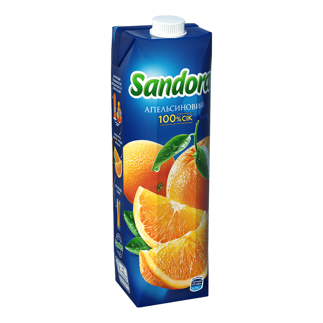 Сік Сандора Апельсиновий 0.95л