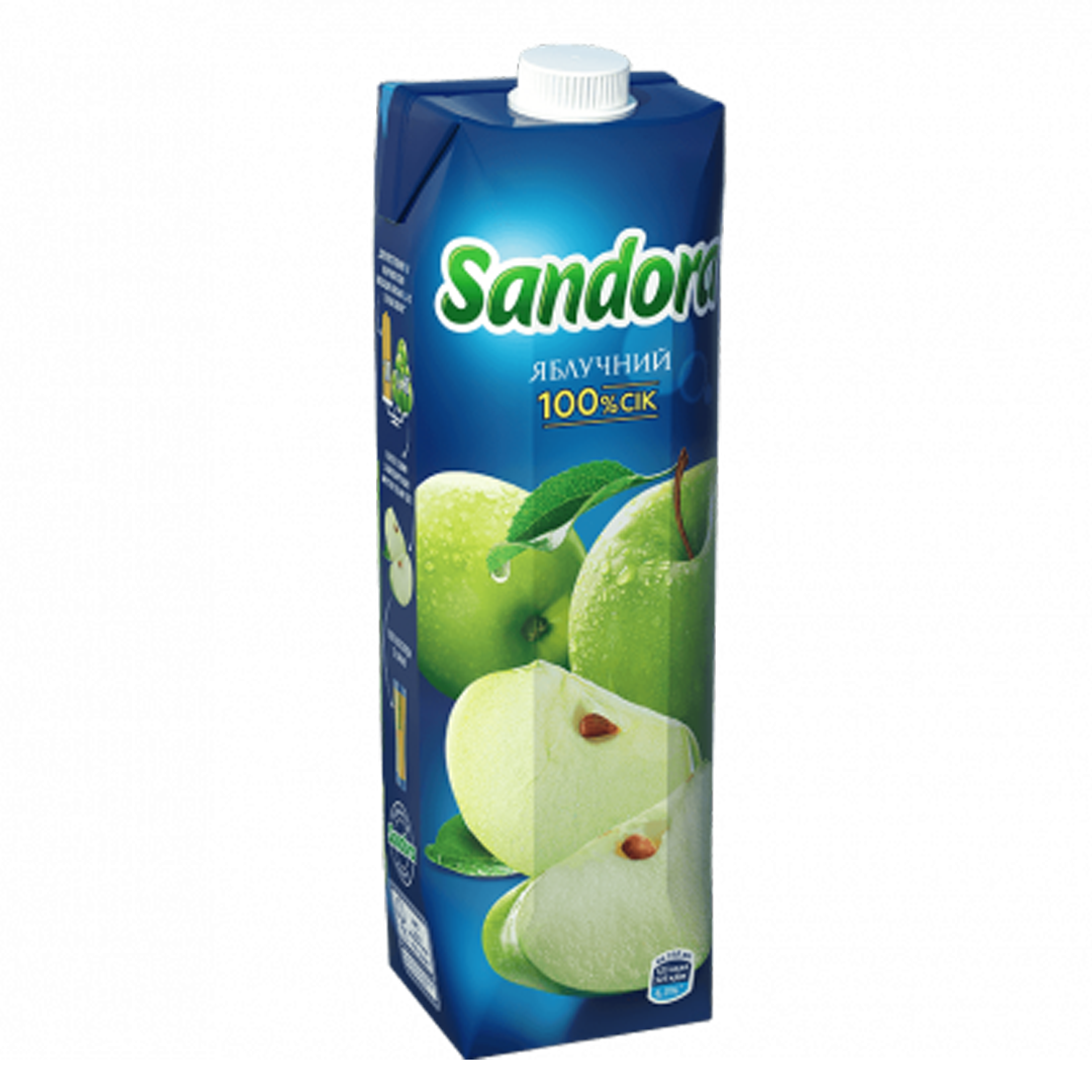 Сік Сандора Яблучний 0.95л